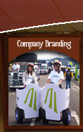 Segway Santa Cruz - Segway Mobile Marketing Kiosks - Banco National Campaign